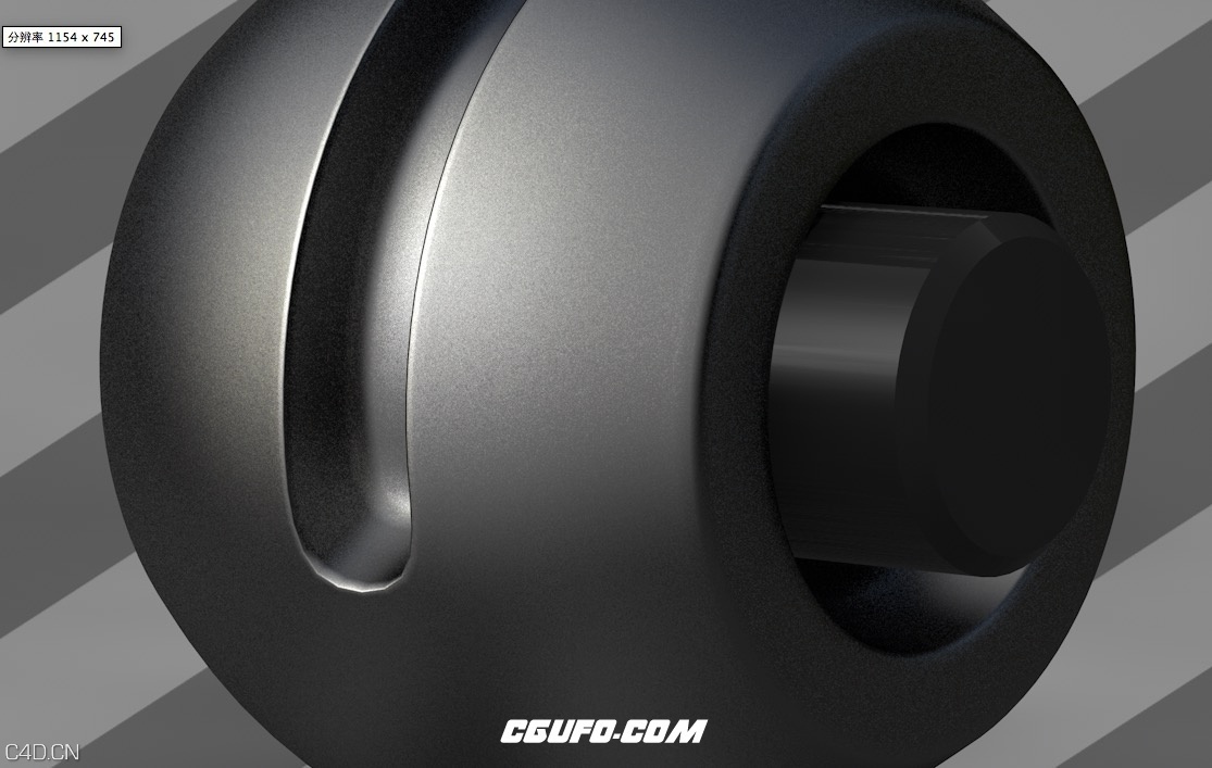 200个C4D默认渲染器金属材质合集CINEMA4D metal - CGUFO